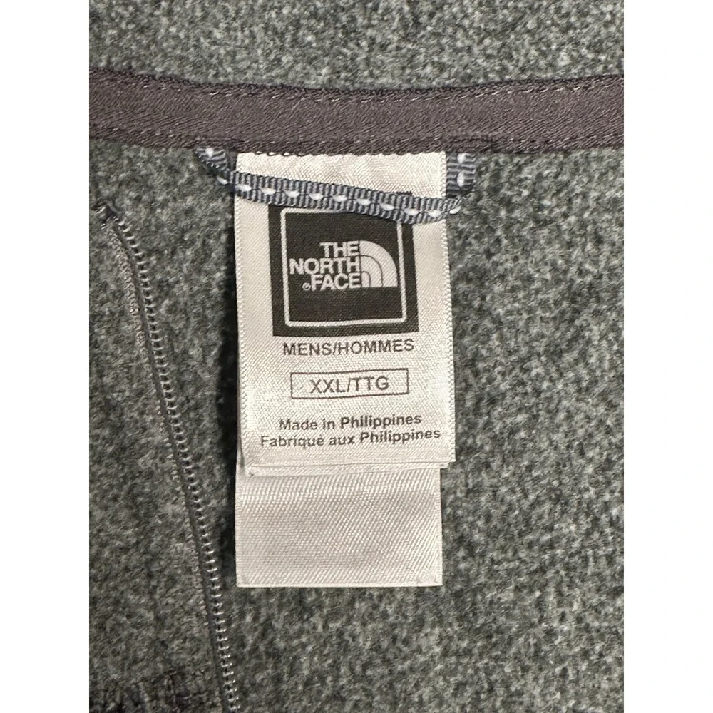 VINTAGE The North Face Quarter Zip Fleece Pullover Men's XXL Gray Outdoor Jacket
